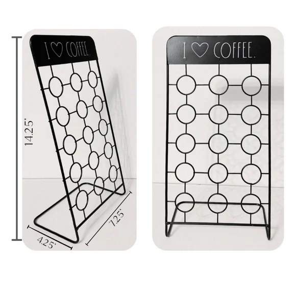 Rae Dunn Metal Coffee Pod Holder | K Cup
Holder | Coffee Lover Gift - Picture 3 of 6